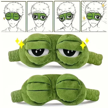 Sleep Mask Plush Padded Light Blocking Adjustable Strap