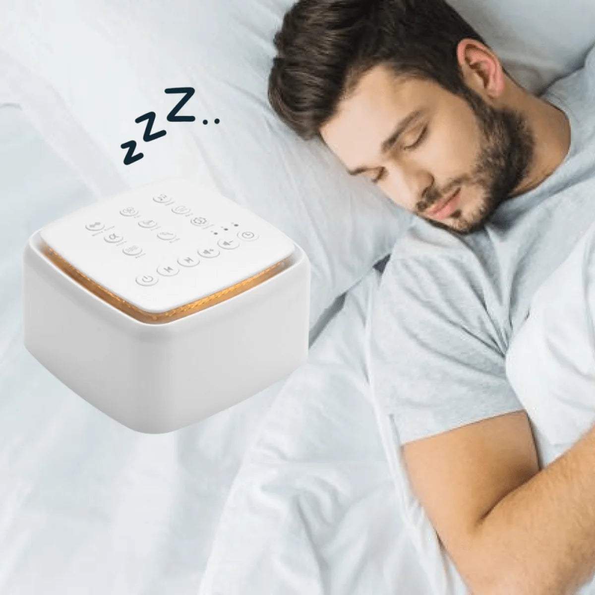 Sleep Sound Machine White Noise & Nature Sounds 12-Hour Battery Life