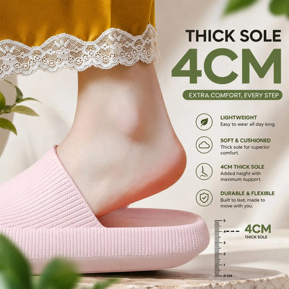 Slide Sandals Cushioned Thick EVA Foam Non-Slip Outsole