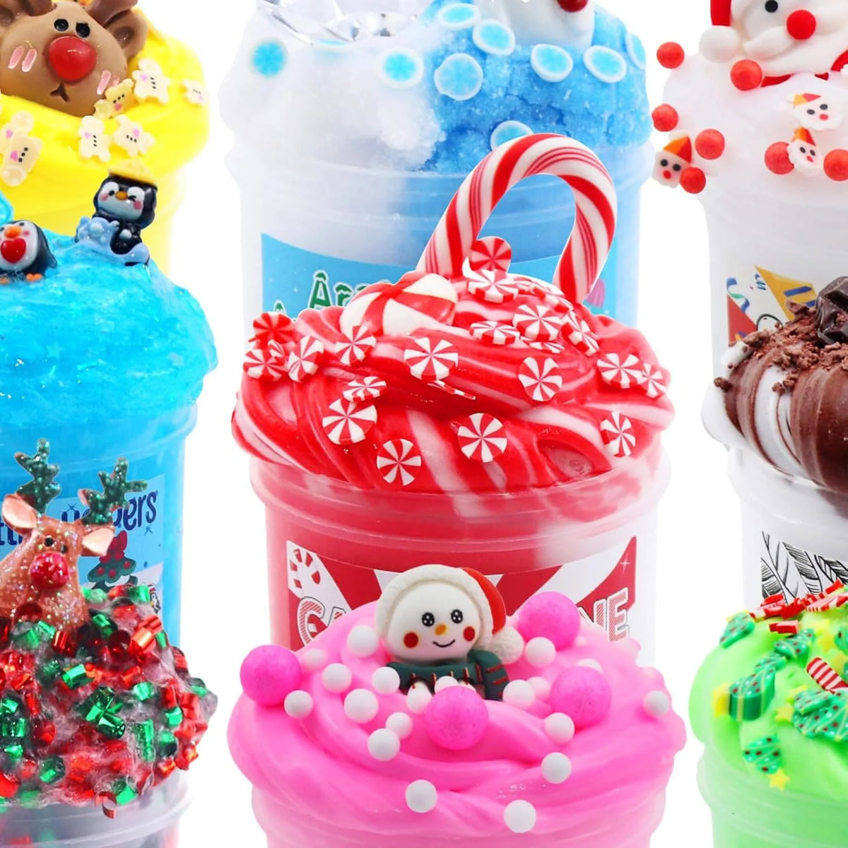 Slime Advent Calendar Non-Sticky Scented 24-Day Countdown