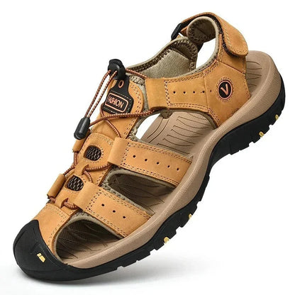 Slip-On Sandals Breathable Cushioned Sole Elastic Band Closure