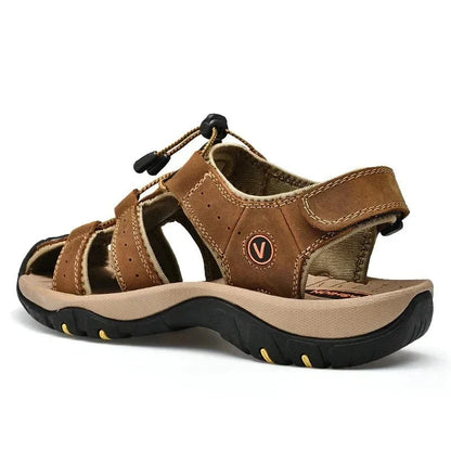 Slip-On Sandals Breathable Cushioned Sole Elastic Band Closure