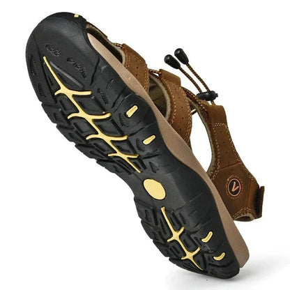 Slip-On Sandals Breathable Cushioned Sole Elastic Band Closure