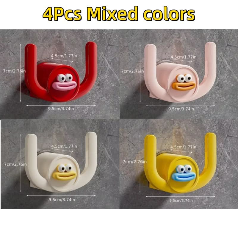Slipper Holder Wall-Mounted Adhesive Open-Bottom Drainage