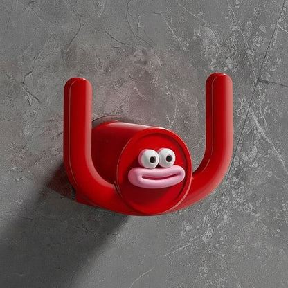Slipper Holder Wall-Mounted Adhesive Open-Bottom Drainage