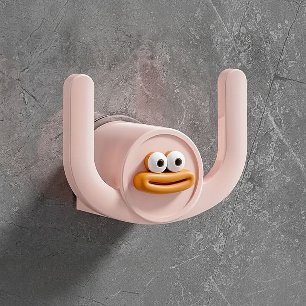 Slipper Holder Wall-Mounted Adhesive Open-Bottom Drainage
