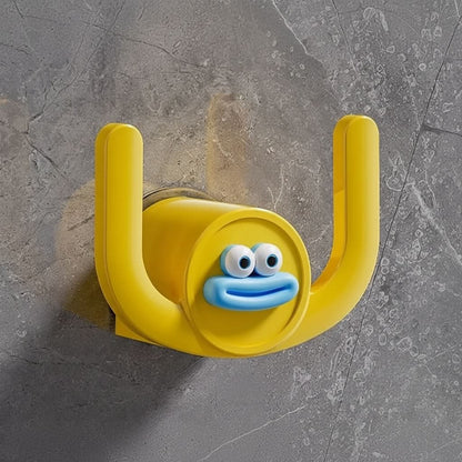 Slipper Holder Wall-Mounted Adhesive Open-Bottom Drainage