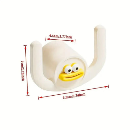 Slipper Holder Wall-Mounted Adhesive Open-Bottom Drainage