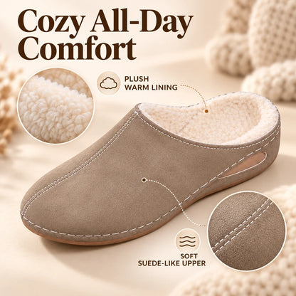Slippers Orthopedic Arch Support Plush Lining Cushioned Sole