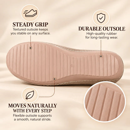 Slippers Orthopedic Arch Support Plush Lining Cushioned Sole