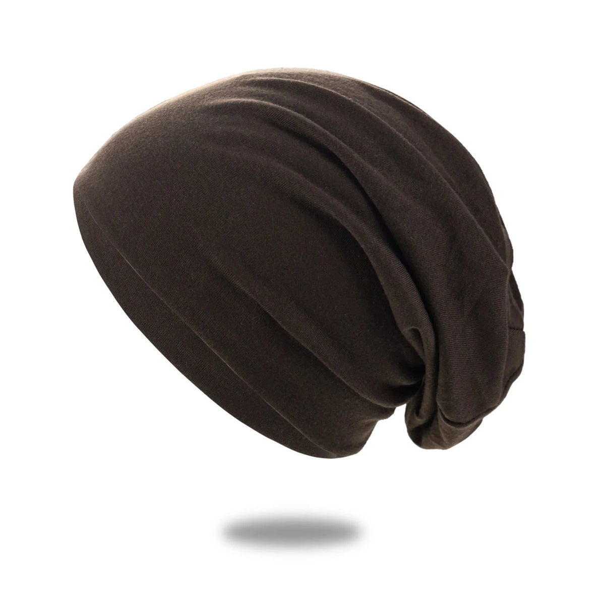 Slouch Beanie Cotton Blend Breathable Stretch Fit