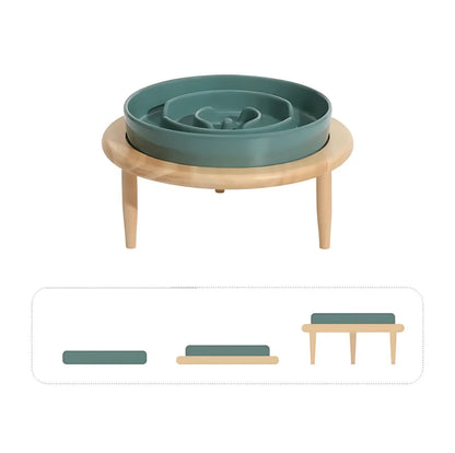 Slow Feeder Bowl Ceramic Maze Design Dishwasher-Safe