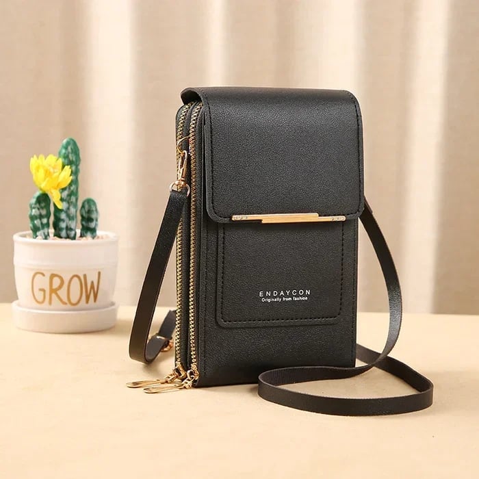 Smartphone Crossbody Bag Waterproof Touchscreen Window Anti-Theft