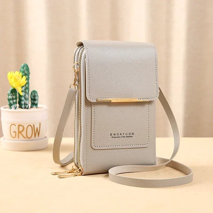 Smartphone Crossbody Bag Waterproof Touchscreen Window Anti-Theft