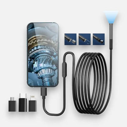 Smartphone Endoscope Camera 5m Flexible HD Waterproof