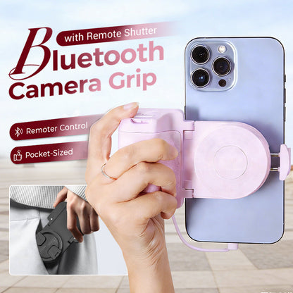Smartphone Grip Non-Slip Silicone Bluetooth Remote