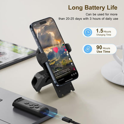 Smartphone Grip Non-Slip Silicone Bluetooth Remote