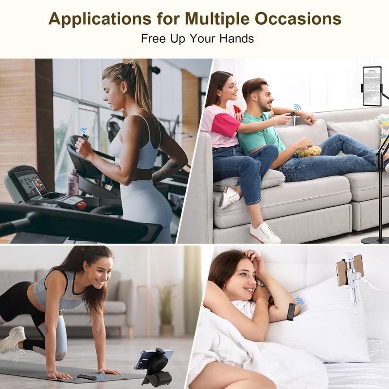 Smartphone Grip Non-Slip Silicone Bluetooth Remote