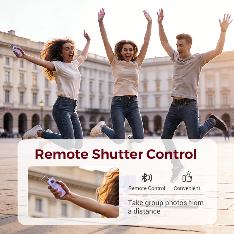 Smartphone Grip Non-Slip Silicone Bluetooth Remote