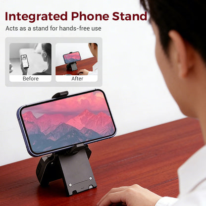 Smartphone Grip Non-Slip Silicone Bluetooth Remote