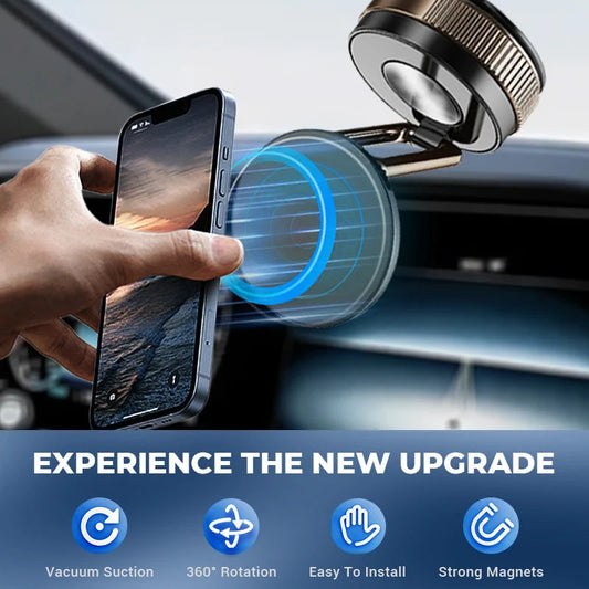 Smartphone Holder Magnetic Suction 360° Rotatable