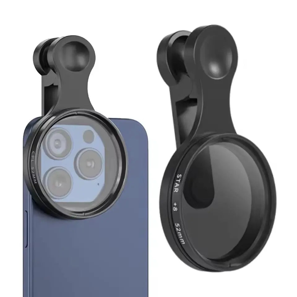 Smartphone Polarizing Filter Universal Clip-On Glass Optics