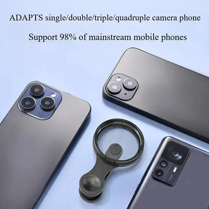 Smartphone Polarizing Filter Universal Clip-On Glass Optics