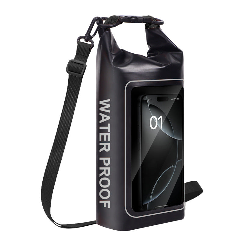 Smartphone Pouch Waterproof Clear Touchscreen Roll-Top Seal