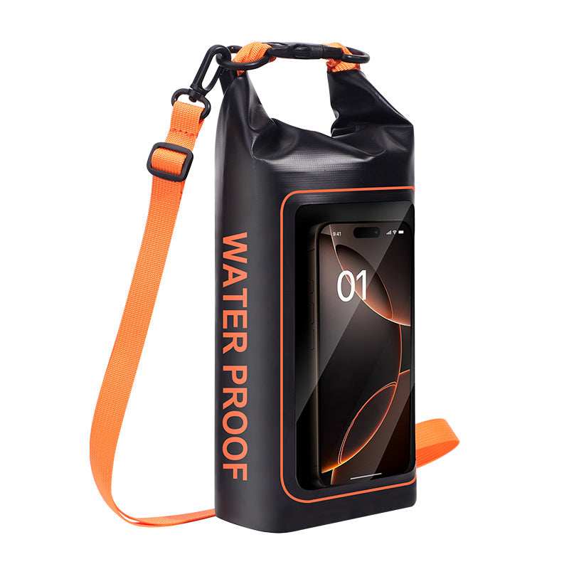 Smartphone Pouch Waterproof Clear Touchscreen Roll-Top Seal