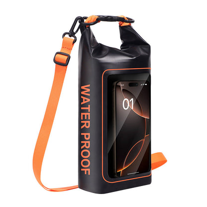 Smartphone Pouch Waterproof Clear Touchscreen Roll-Top Seal