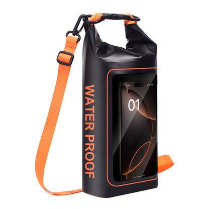 Smartphone Pouch Waterproof Clear Touchscreen Roll-Top Seal