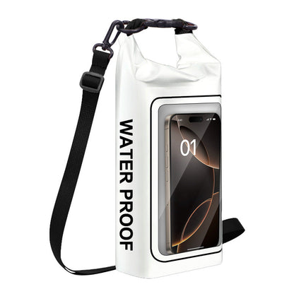 Smartphone Pouch Waterproof Clear Touchscreen Roll-Top Seal