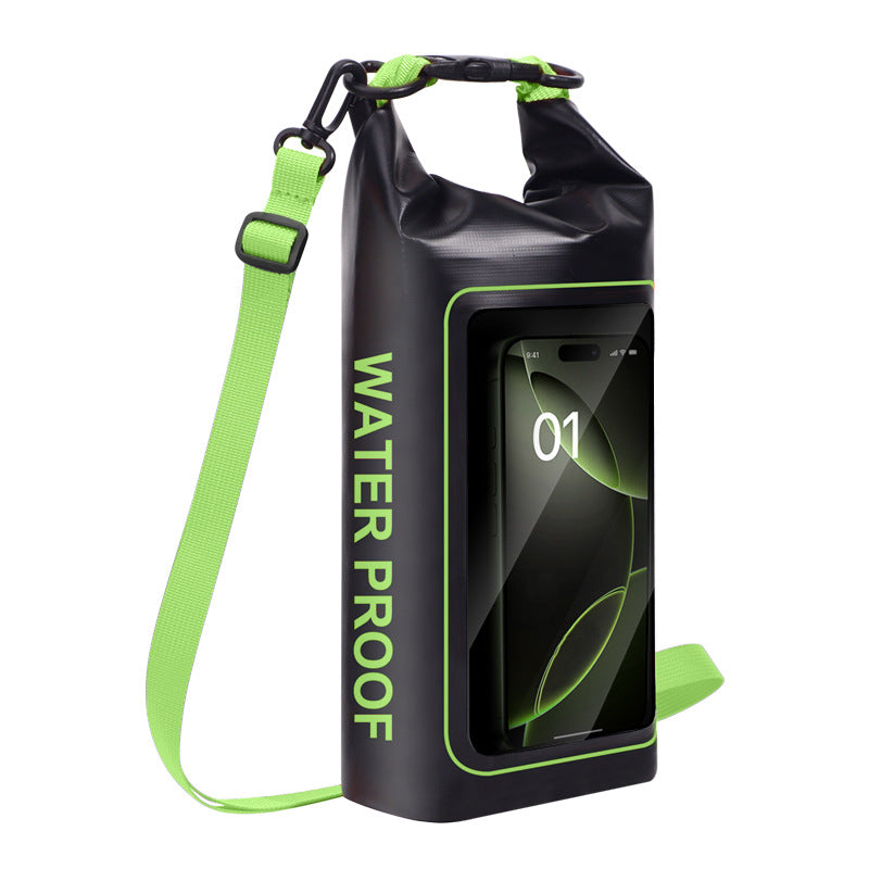 Smartphone Pouch Waterproof Clear Touchscreen Roll-Top Seal