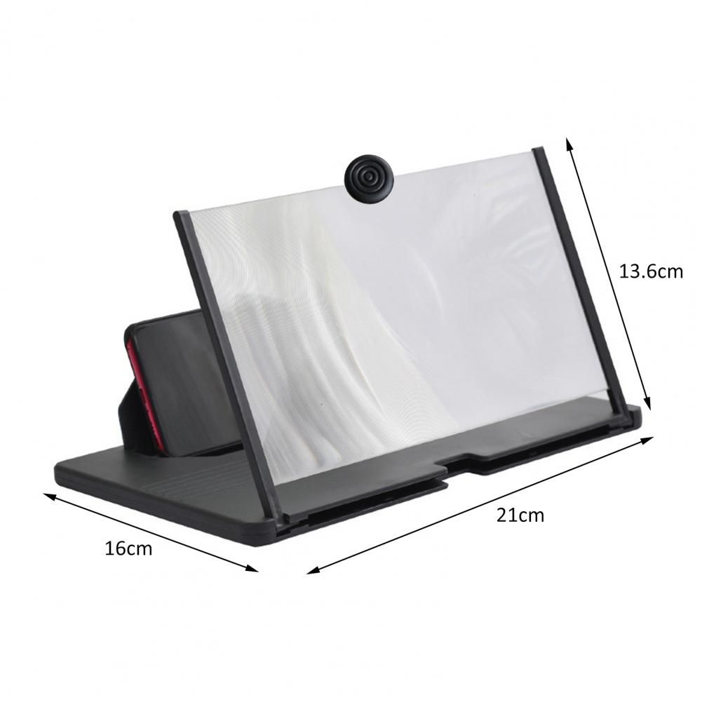 Smartphone Screen Magnifier 12-Inch HD Foldable Stand