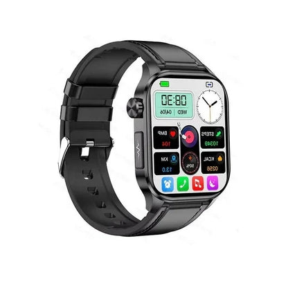 Smartwatch 2.04-Inch AMOLED Display Bluetooth Calling SOS Alert