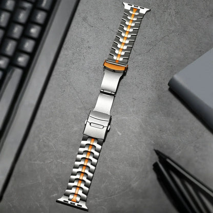 Smartwatch Band Titanium Quick-Release Hypoallergenic Clasp