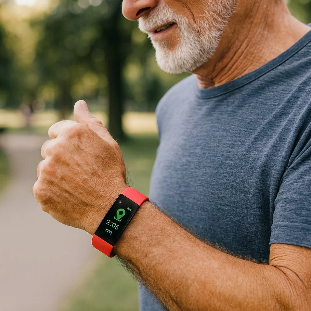 Smartwatch Health Monitoring Easy-To-Use Design
