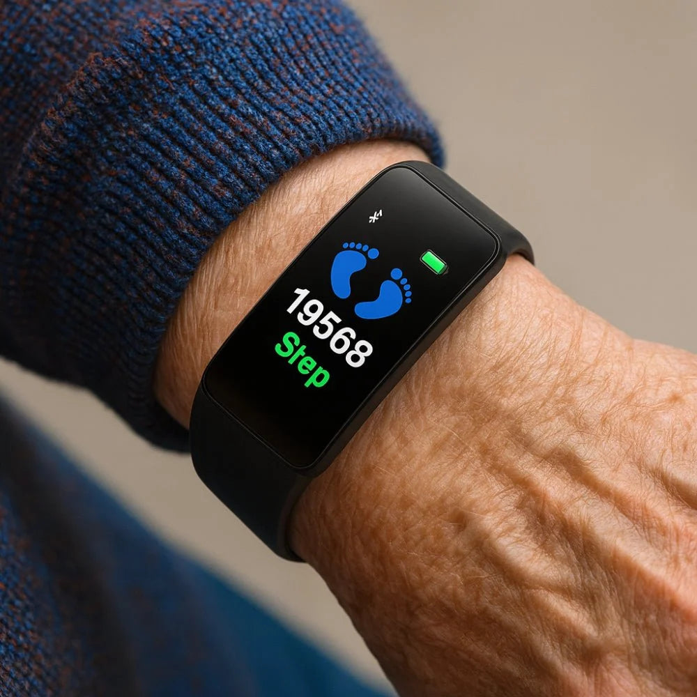 Smartwatch Health Monitoring Easy-To-Use Design