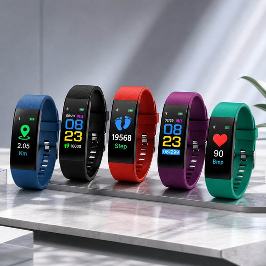 Smartwatch Large Color Screen Step Counter & Heart Rate