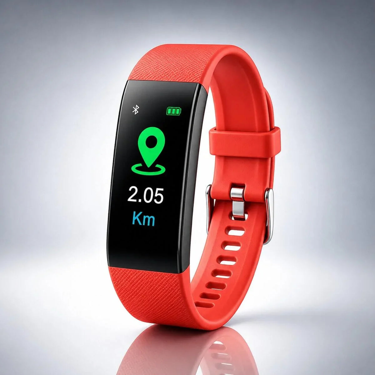 Smartwatch Large High-Contrast Display Simple Interface