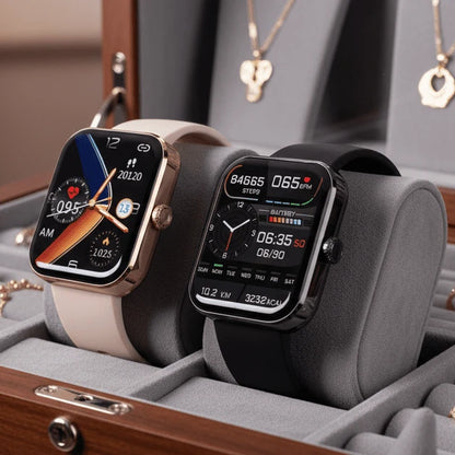 Smartwatch Non-Invasive Glucose Trends Heart Rate Monitoring