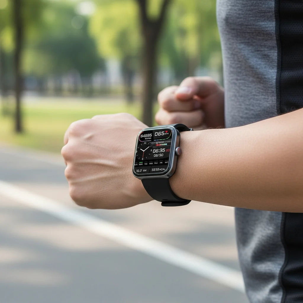 Smartwatch Non-Invasive Glucose Trends Heart Rate Monitoring
