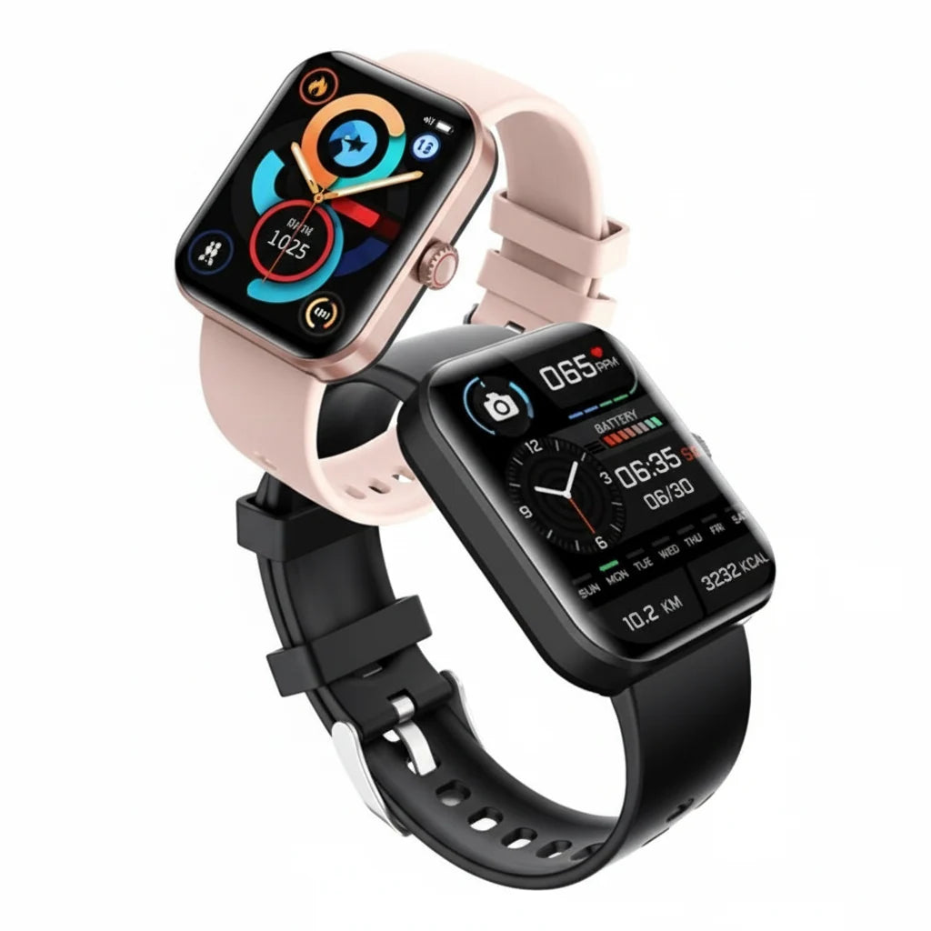 Smartwatch Non-Invasive Glucose Trends Heart Rate Monitoring