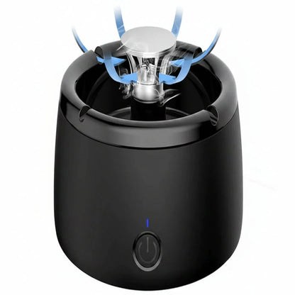 Smokeless Ashtray Activated Carbon Filter Rechargeable 5-Hour Battery