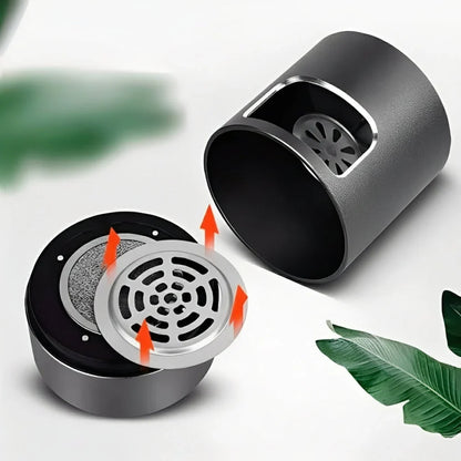 Smokeless Ashtray Four-Layer Magnetic Filter Three-Speed Fan