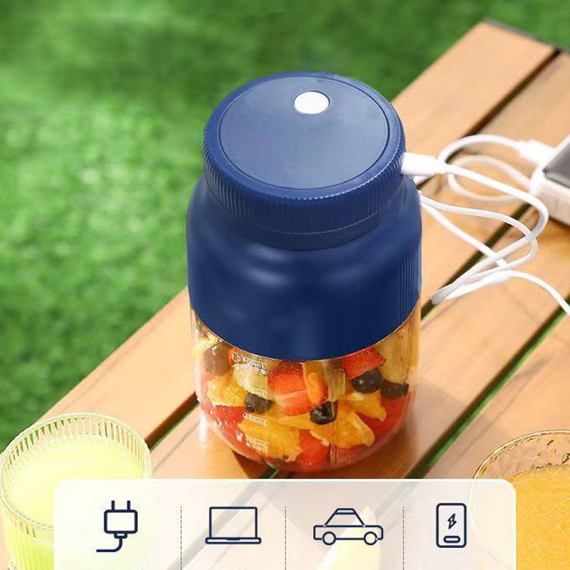 Smoothie Blender USB-C Rechargeable & Stainless Steel Blades