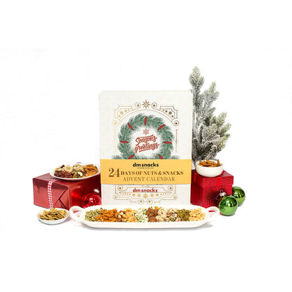 Snack Advent Calendar Gourmet Nuts & Snacks 24 Days