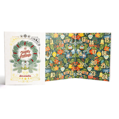 Snack Advent Calendar Gourmet Nuts & Snacks 24 Days