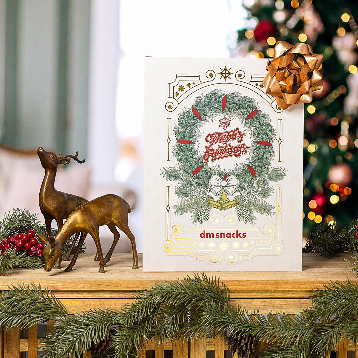 Snack Advent Calendar Gourmet Nuts & Snacks 24 Days