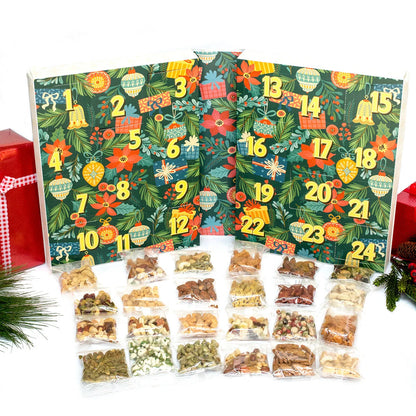 Snack Advent Calendar Gourmet Nuts & Snacks 24 Days